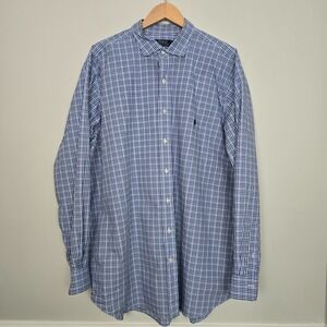 NWOT Polo Ralph Lauren Mens Timeless Classic Shirt Sz 2XLT Blue Elevated Casual